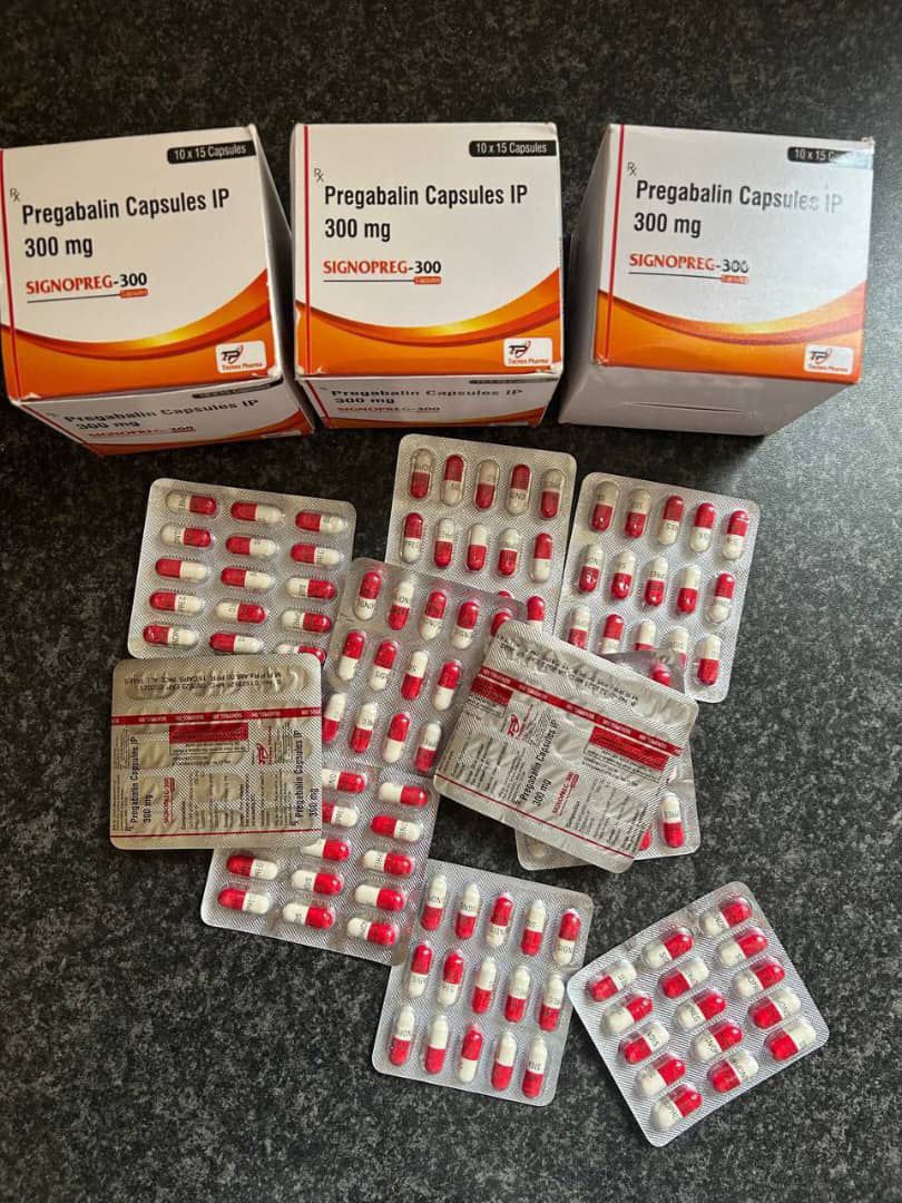 PREGABALIN 300MG 1pcs = 15 pills (1 strip)